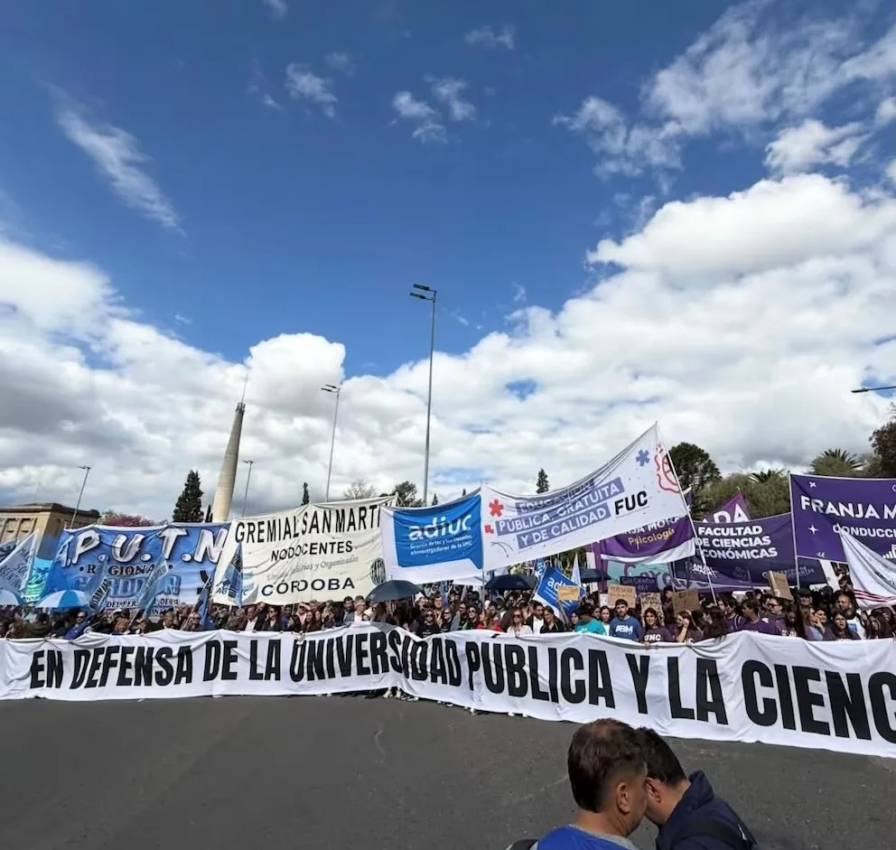 Masiva 5º Marcha Federal Universitaria