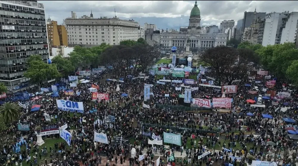 Masiva 5º Marcha Federal Universitaria