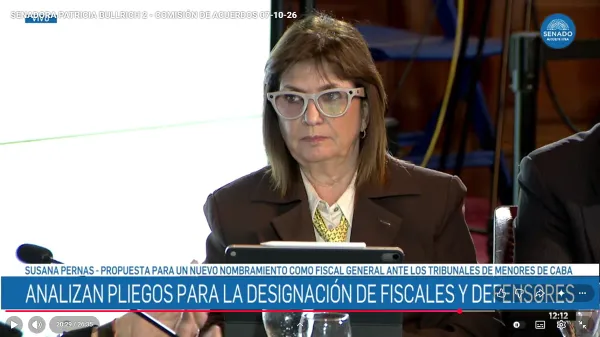 Senado: Bullrich se opuso a otro pliego judicial del Ejecutivo.